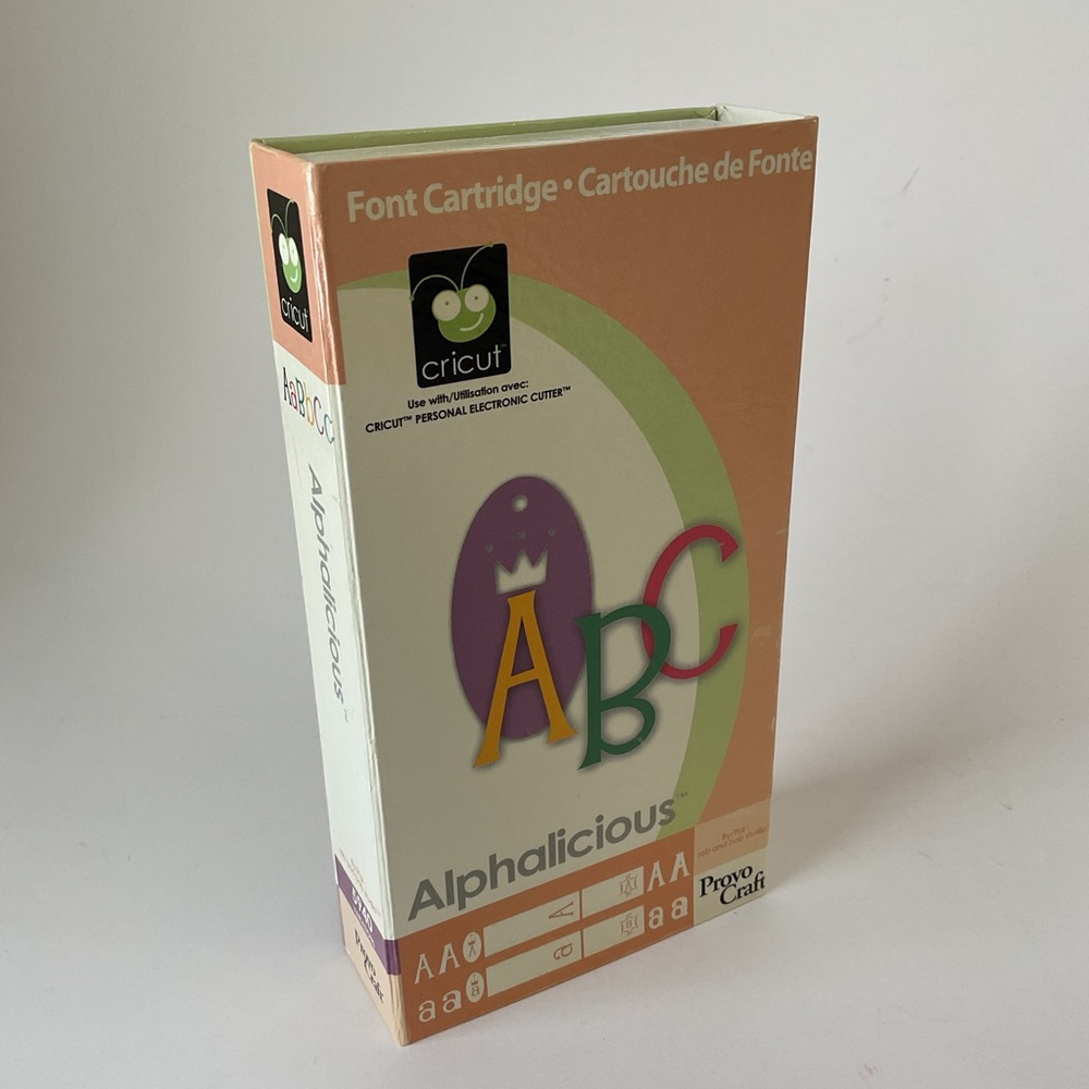 🍎 Cricut Alphalicious 2006